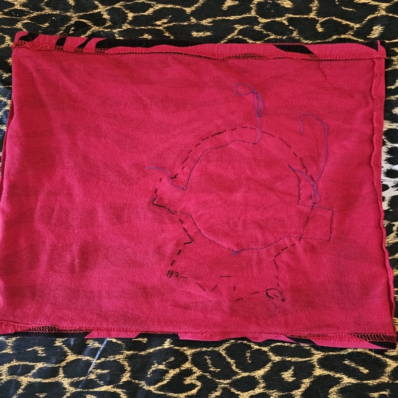 Y2K Zebra Print PBR Pabst Blue Ribbon Tube top - Picture 2 of 4